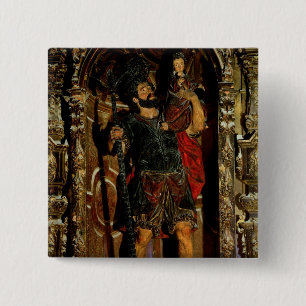 St. Christopher, 1597 15 Cm Square Badge