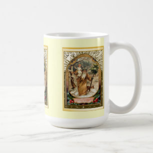 St Christopher carrying the child Jesus Coffee Mug