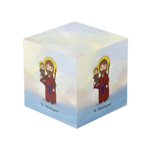 St. Christopher Feast Day Saint Cube