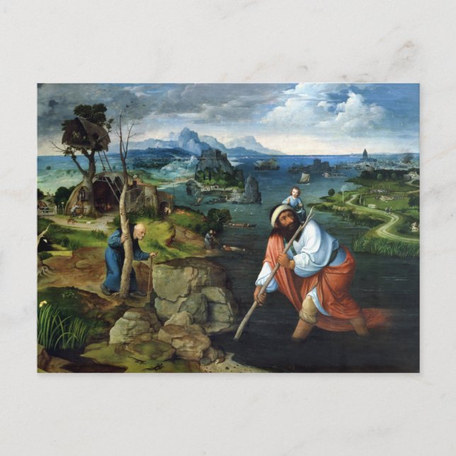 St. Christopher Postcard (Front)