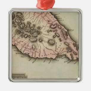 St Christophers Metal Tree Decoration