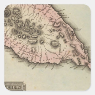 St Christophers Square Sticker