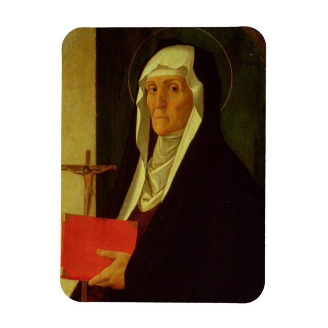 St. Clare, c.1485-90 (tempera on panel) Magnet (Vertical)