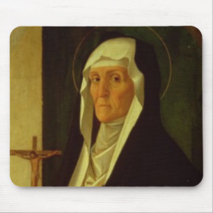 St. Clare, c.1485-90 (tempera on panel) Mouse Mat