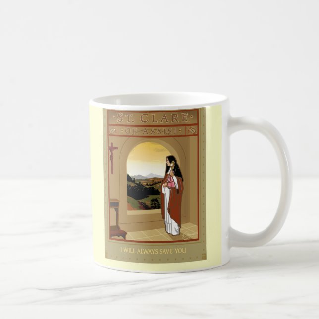 ST. CLARE COFFEE MUG (Right)