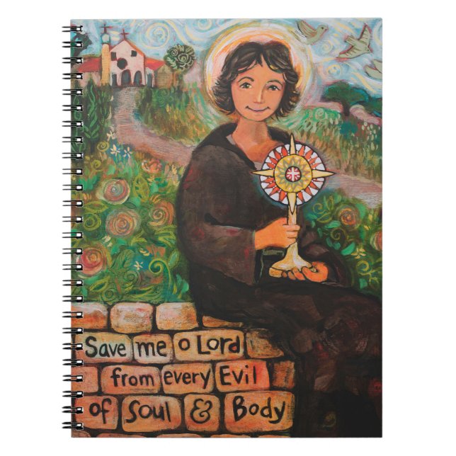 St. Clare of Assisi Notebook (Front)
