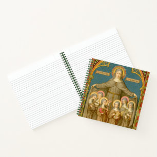 St. Clare of Assisi & Nuns (SAU 27) Square Noteboo Notebook