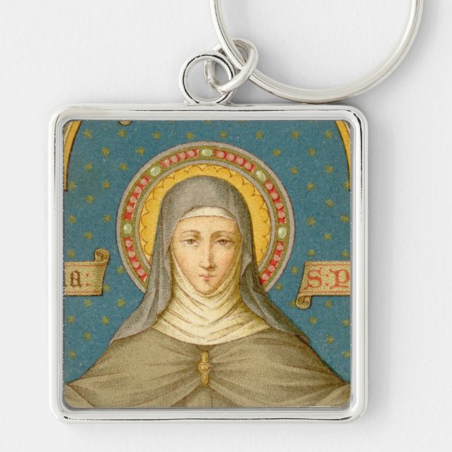 St. Clare of Assisi (SAU 027) Key Ring (Front)