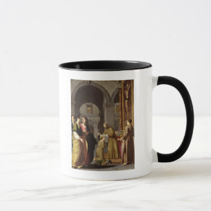 St. Clare Receiving the Veil from St. Francis Mug
