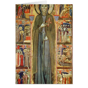 St. Clare with Scenes from her Life