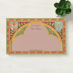 St. Clare's Trefoil Arch (SAU 27) 10"x6" Post-it Notes