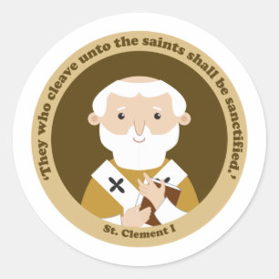 St. Clement I Classic Round Sticker
