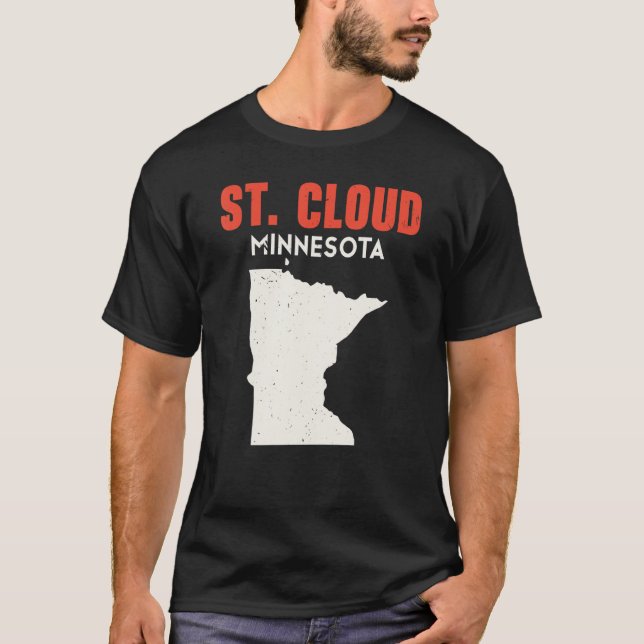 St Cloud Minnesota USA State America Travel Minnes T-Shirt (Front)