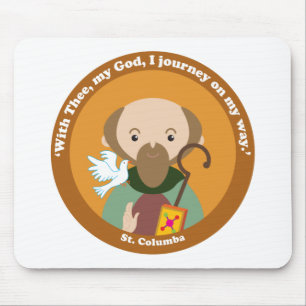St. Columba Mouse Mat