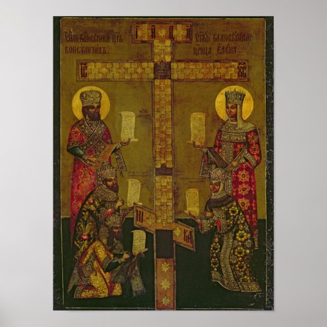 St. Constantine and St. Helena Poster (Front)