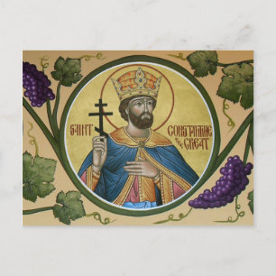 St. Constantine the Great Prayer Card