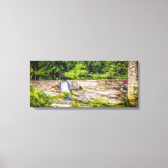 St. Croix Waterfall Canvas Print (Front)