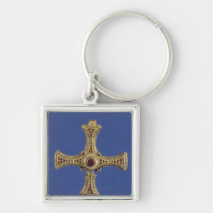 St. Cuthbert's Cross Key Ring