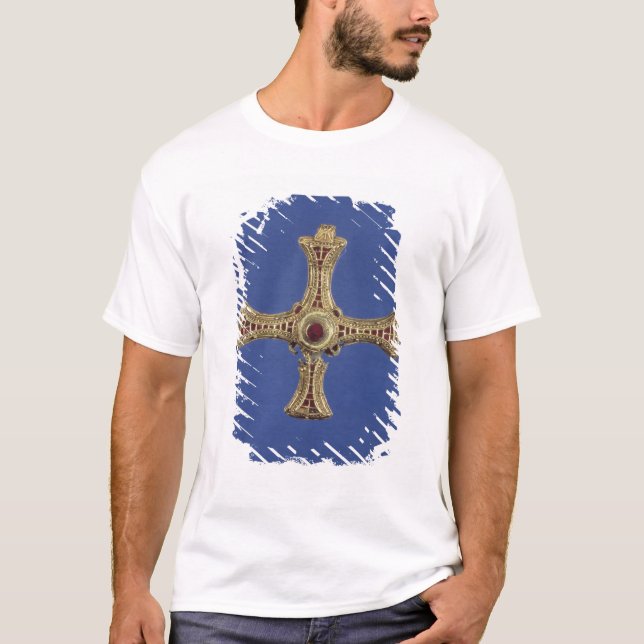 St. Cuthbert's Cross T-Shirt (Front)