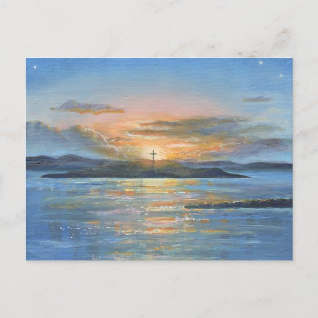 St.Cuthbert's Isle Postcard (Front)