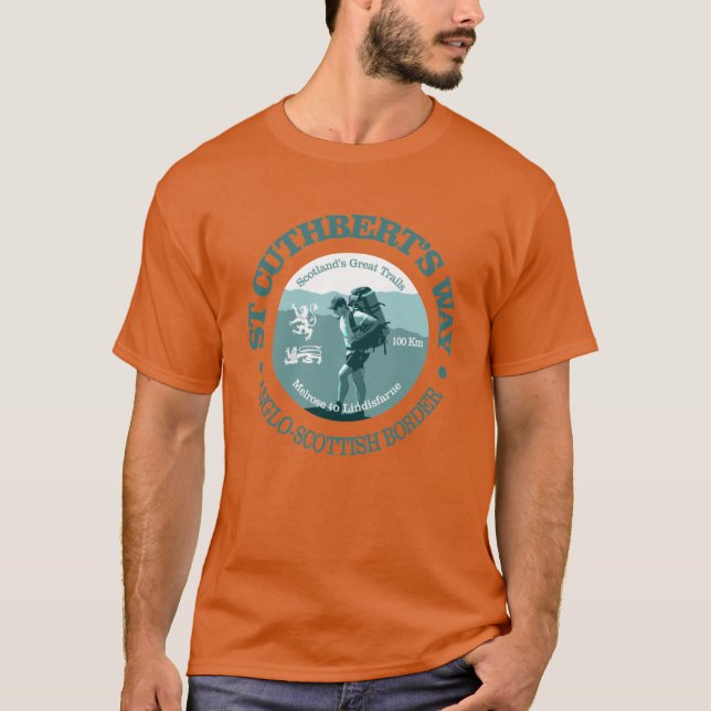 St Cuthberts Way funny T-Shirt (Front)