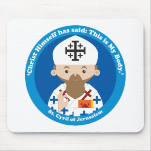 St. Cyril of Jerusalem Mouse Mat