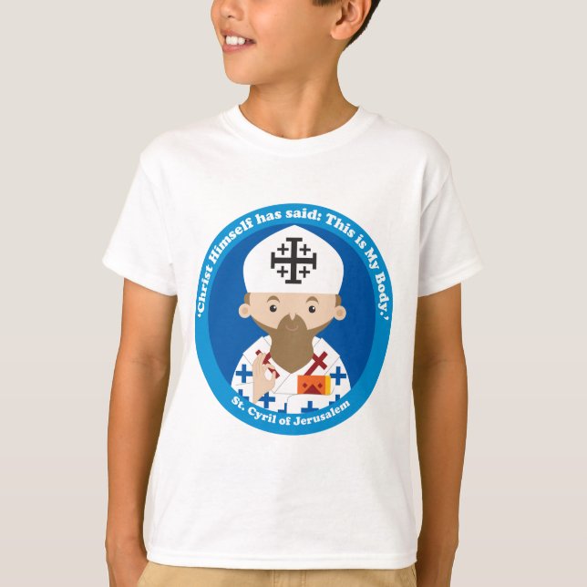 St. Cyril of Jerusalem T-Shirt (Front)