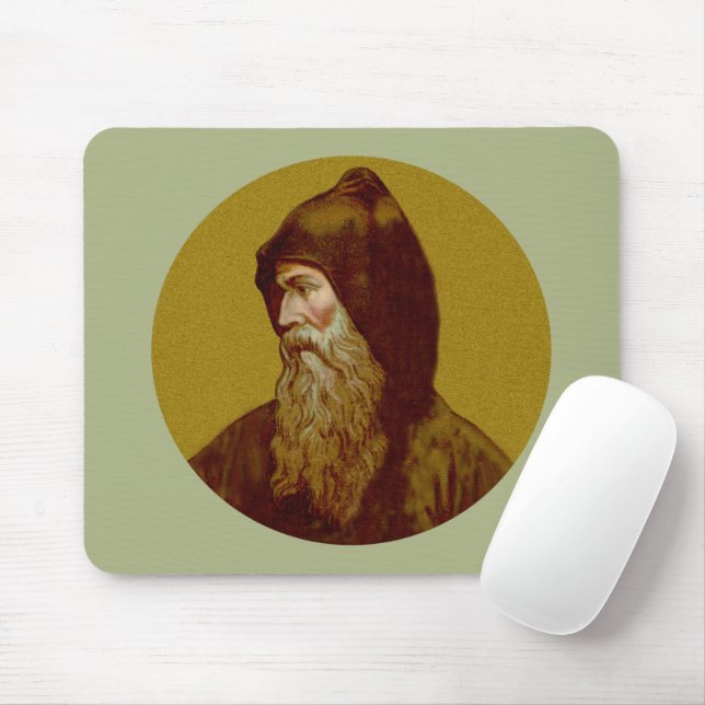 St. Cyril the Monk (M 002) Horizontal Mouse Mat (With Mouse)