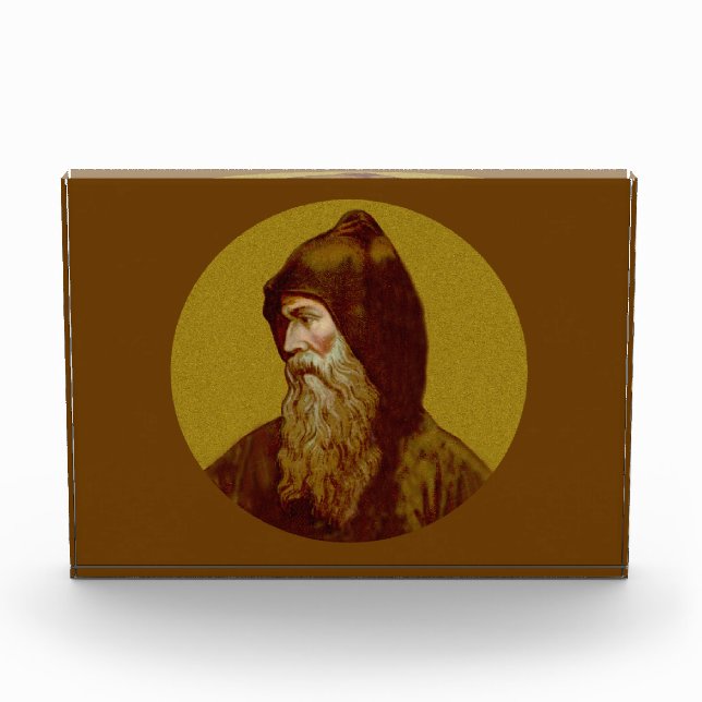 St. Cyril the Monk (M 002) Horizontal Photo Block (Front)