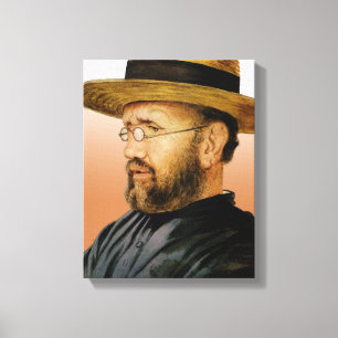 St. Damien of Molokai Canvas Print
