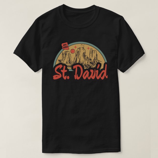 St. David, Arizona T-Shirt (Design Front)