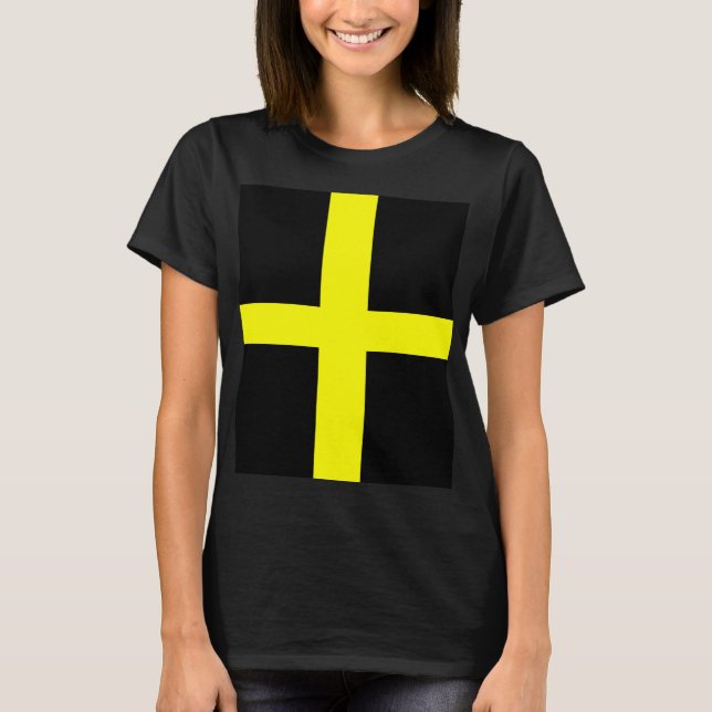 St David Cross T-Shirt (Front)