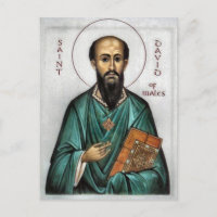 St. David of Wales Orthodox Christian Icon