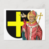 St. David of Wales (P 001) and His Shield