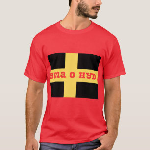 St Davids Cymru Yma O Hyd Rectangular Sticker T-Shirt