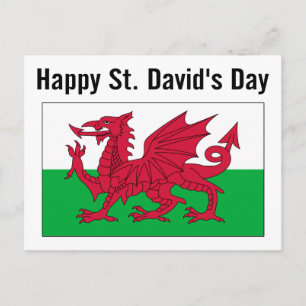 St. David's Day 2 Postcard