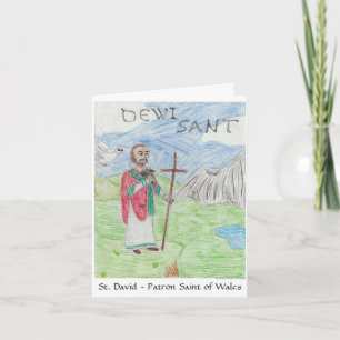 St David's Day Card 3rd Pl. WSCO