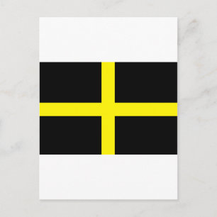 St. David's Day Flag Postcard