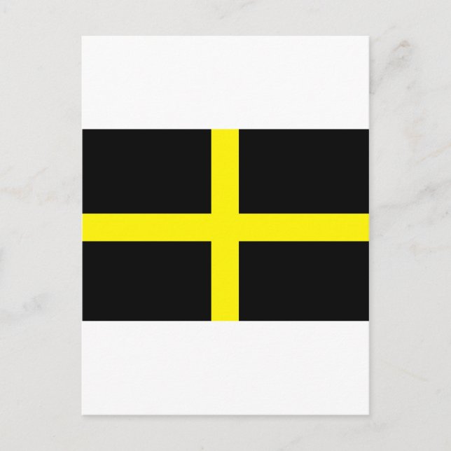 St. David's Day Flag Postcard (Front)