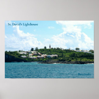 St. David's Lighthouse, Bermuda Poster