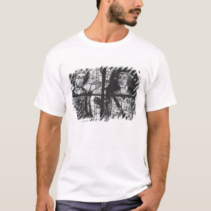 St. Denis giving the oriflamme to knight Clement T-Shirt