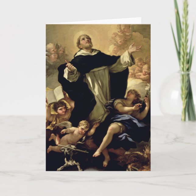 St. Dominic, 1170-1221 Card (Front)