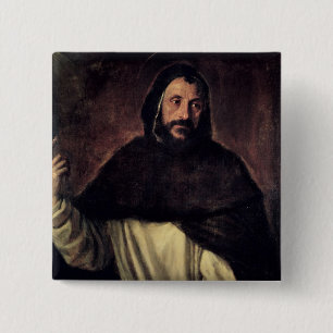 St. Dominic 15 Cm Square Badge