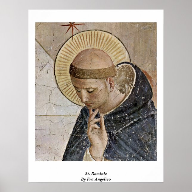 St. Dominic By Fra Angelico Poster (Front)