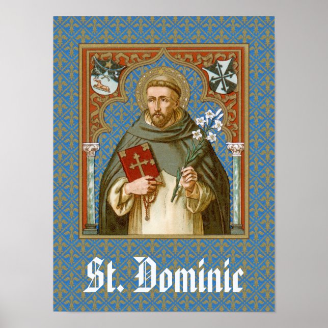 St. Dominic de Guzman (BK 011) Poster (Front)
