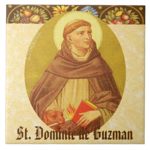 St. Dominic de Guzman (PM 02) Tile
