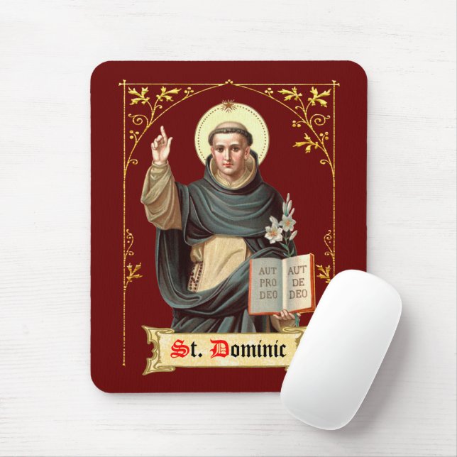 St. Dominic Preaching (BEN 002)  Mouse Mat (With Mouse)