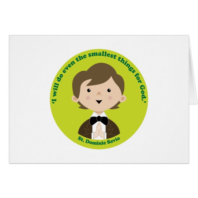 St. Dominic Savio (Front Horizontal)