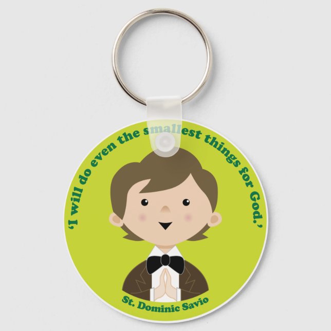 St. Dominic Savio Key Ring (Front)