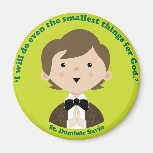 St. Dominic Savio Magnet (Front)
